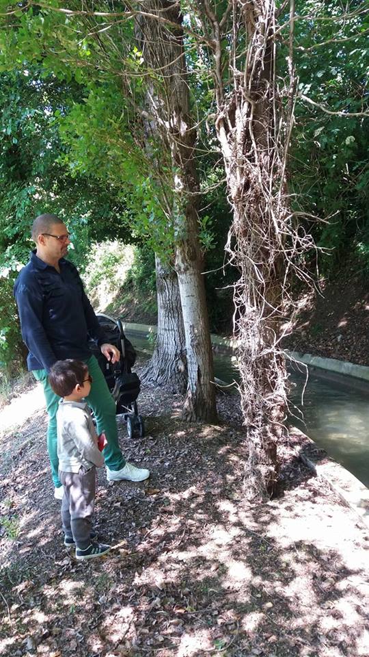 passeggiata lungo il canale