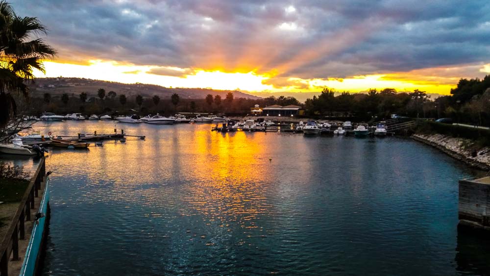 Un tramonto speciale...