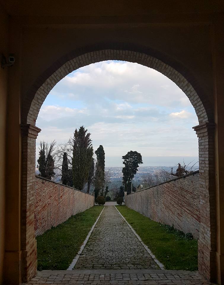 panorama dall'eremo di monte giove