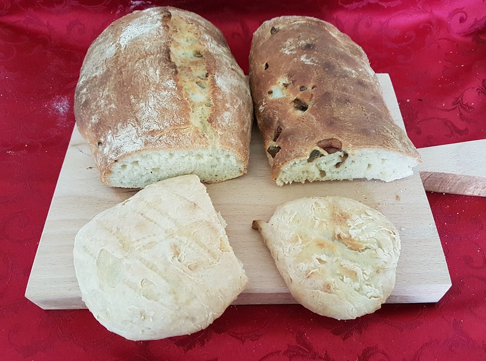 Pane fatto in casa vari tipi