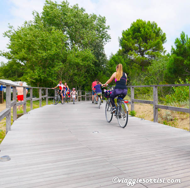 pista ciclabile bibione