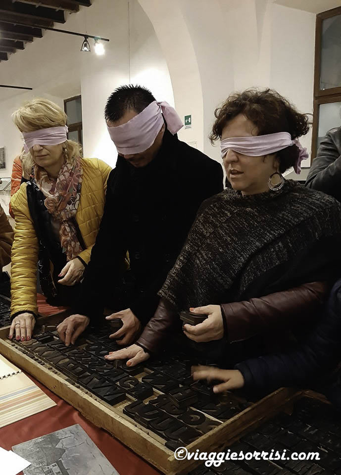 percorso sensoriale museo delle arti della stampa di jesi