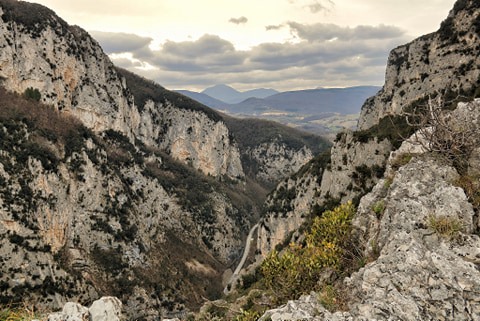 panorama foro degli occhialoni