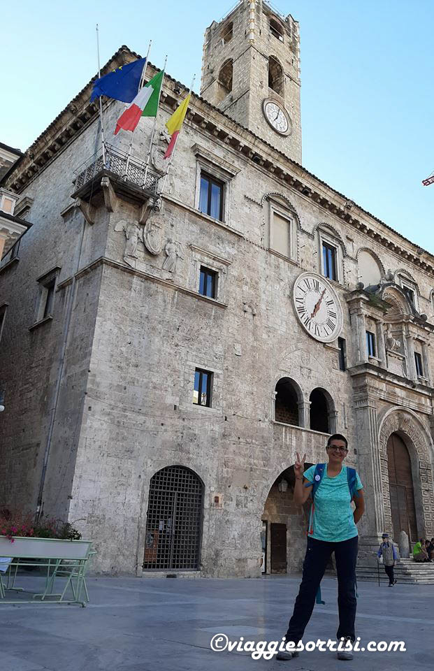 arrivo ad ascoli piceno grande anello dei borghi ascolani