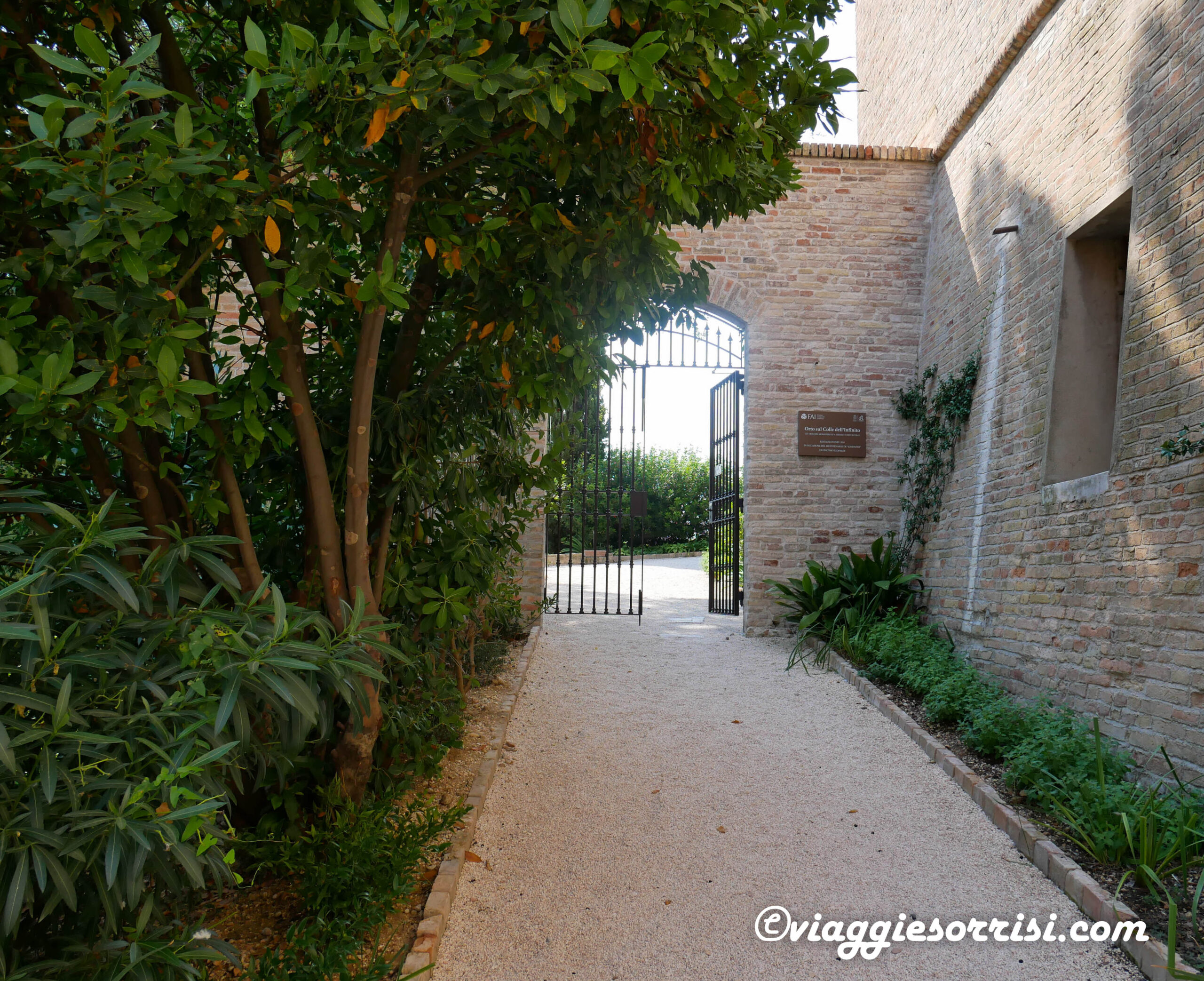 orto colle dell'infinito recanati