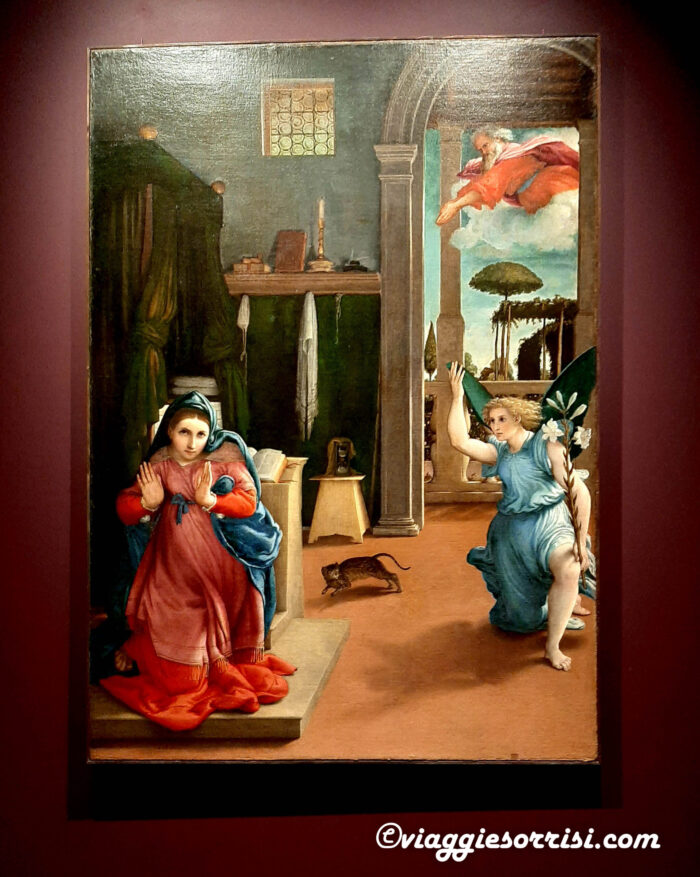 villa colloredo recanati opere del lotto