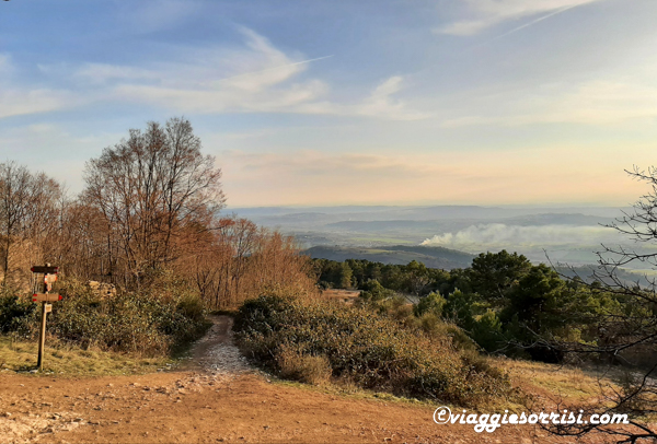 pian di raggetti sentiero