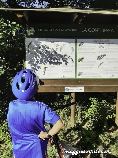 percorso ciclabile girardengo campocavallo di osimo cartelli
