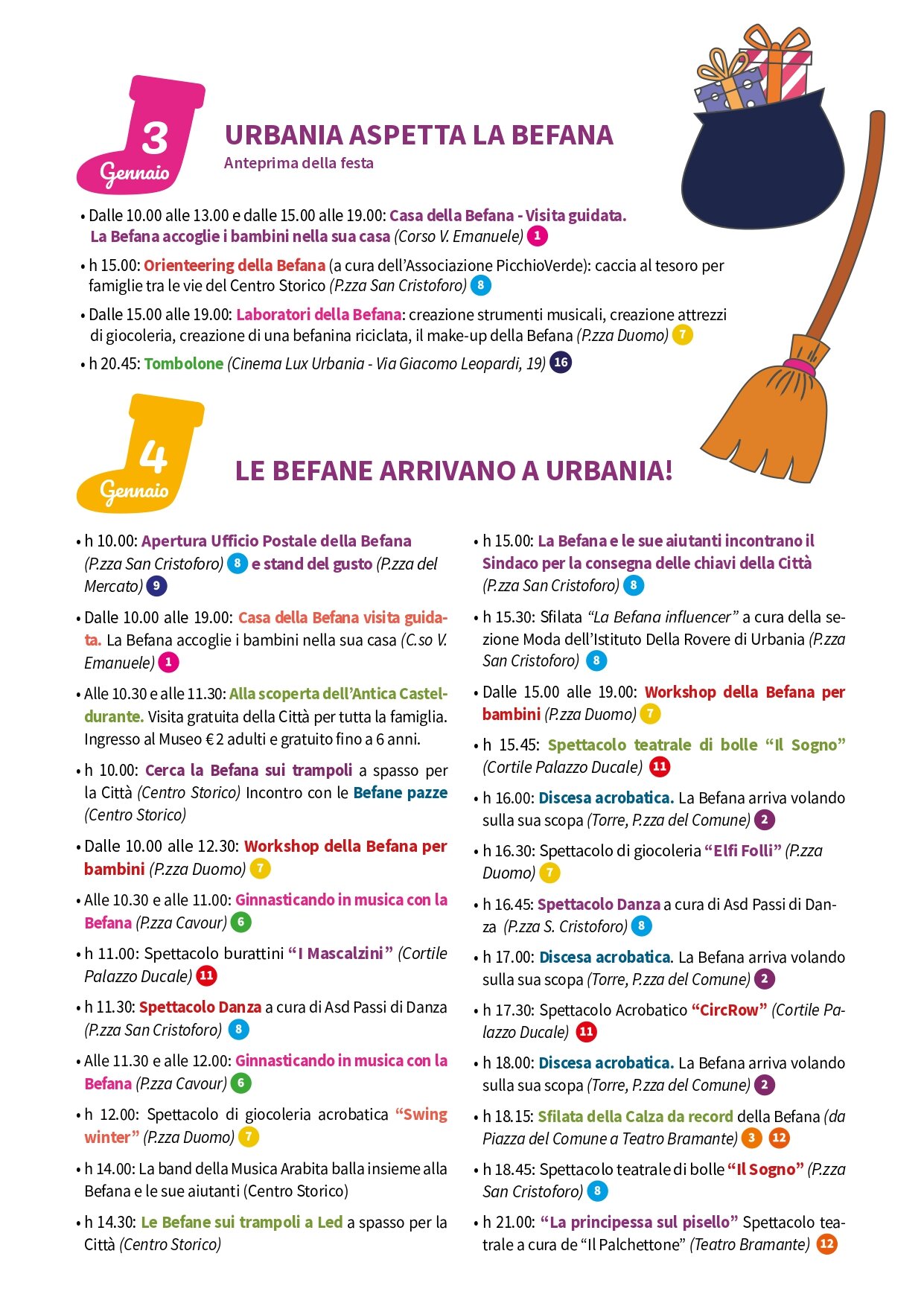 festa della befana ad urbania