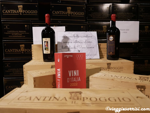 nella cantina il poggio salsomaggiore