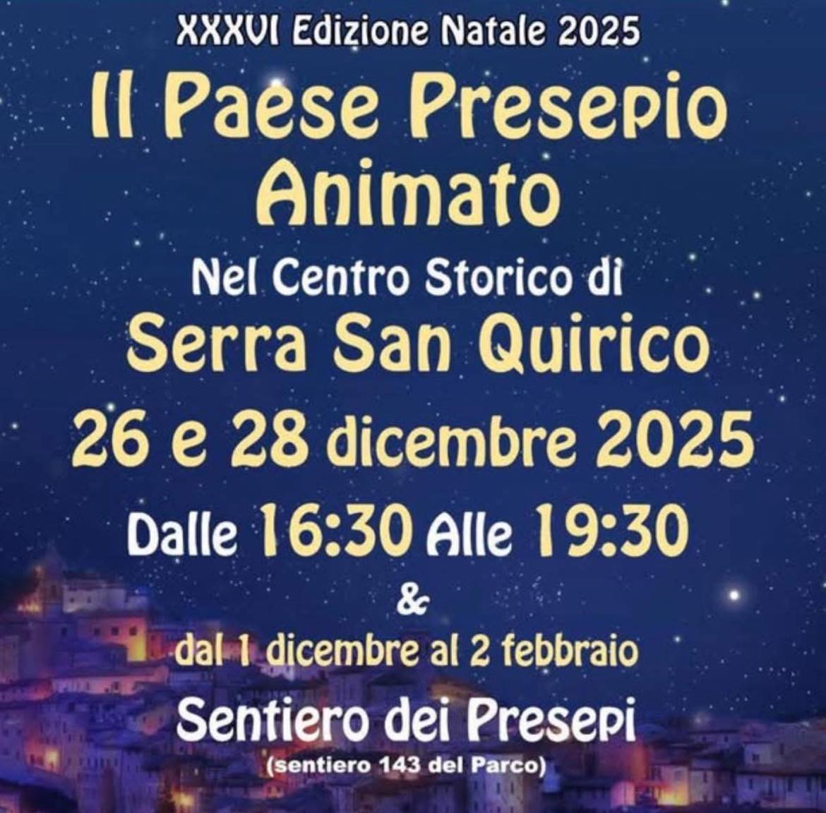 paese presepe serra san quirico