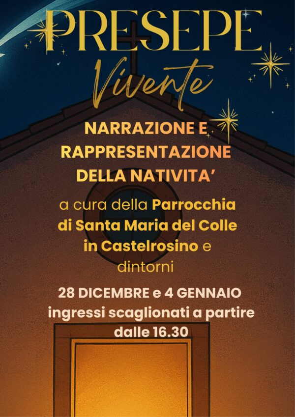 presepe vivente castel rosino