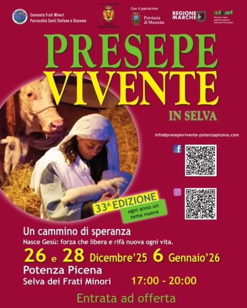 presepe vivente in selva marche