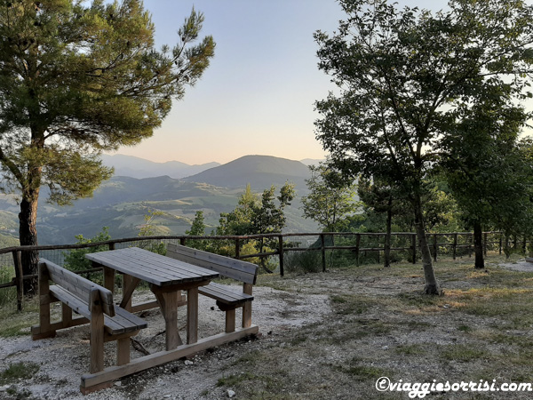 itinerario sentiero dell'aquila