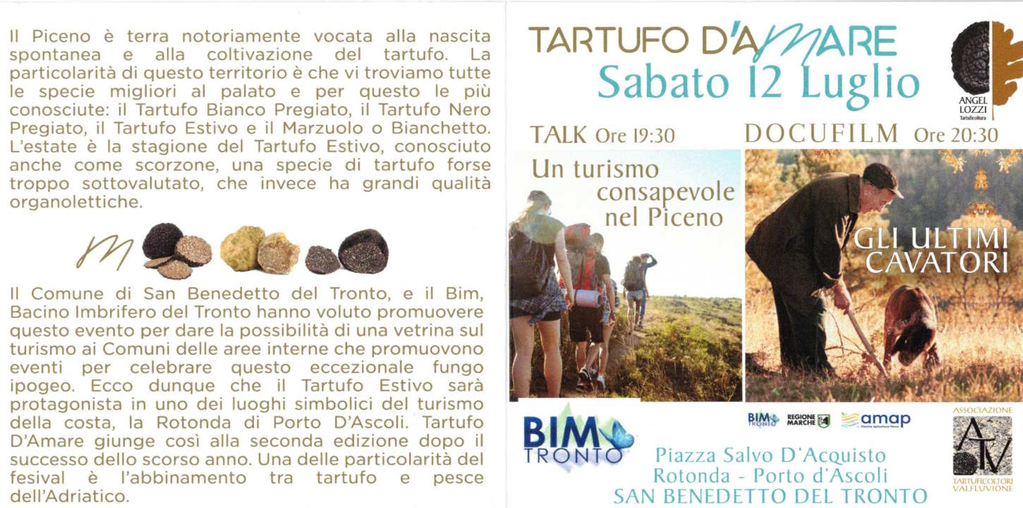 tartufo d'amare programma