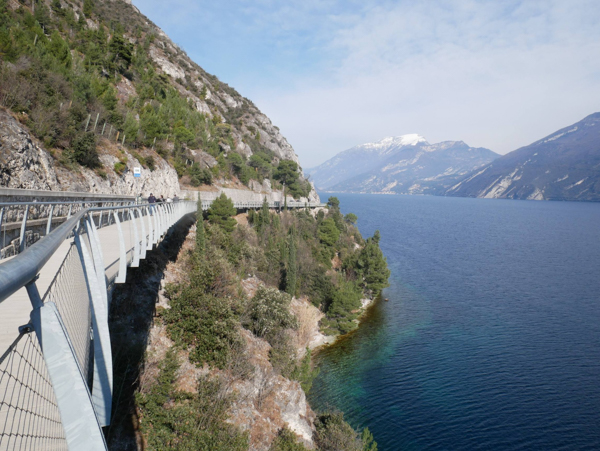 Pista Ciclabile Limone sul Garda.